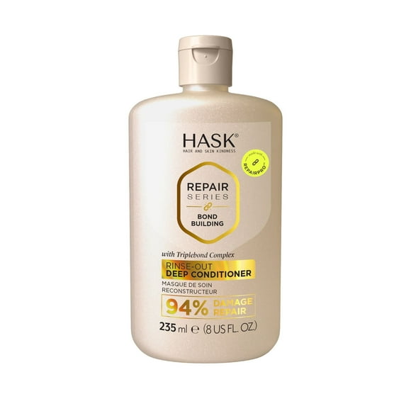 Hask Repair Series Bond Building Rinse-Out Deep Conditioner with Triplebond Complex