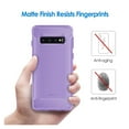 thumbnail image 4 of JETech Slim Fit Case for Samsung Galaxy S10 Plus S10+, Thin Phone Cover with Shock-Absorption and Carbon Fiber Design (Light Purple), 4 of 7