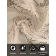 thumbnail image 7 of Retro Map Cloth Napkins Set of 6 Reusable Dinner Napkins, Middle Century Mountain Landscape Vintage Art Cocktail Napkin Washable Table Napkins for Wedding/Holiday Party/Baby Shower 20"x20", 7 of 7