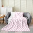 thumbnail image 1 of Erosebridal Plaid Buffalo Flannel Blanket, Checkered Sherpa Throw, Rectangle Room Decor, 1 of 7