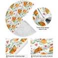 thumbnail image 2 of GZHJMY Thanksgiving Tree Skirt Turkey Pumpkin Xmas Tree Skirt Floor Door Round Mat Decorations for Holiday Party Home Christmas Day Ornaments, 35.4", 2 of 6