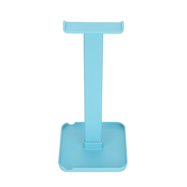 Sturdy Durable Headphone Stand, Heavy Base Gaming Headset Holder Multifunctional Bright Color Headset Holder for All Headphones Sizes, Portable Space Saving