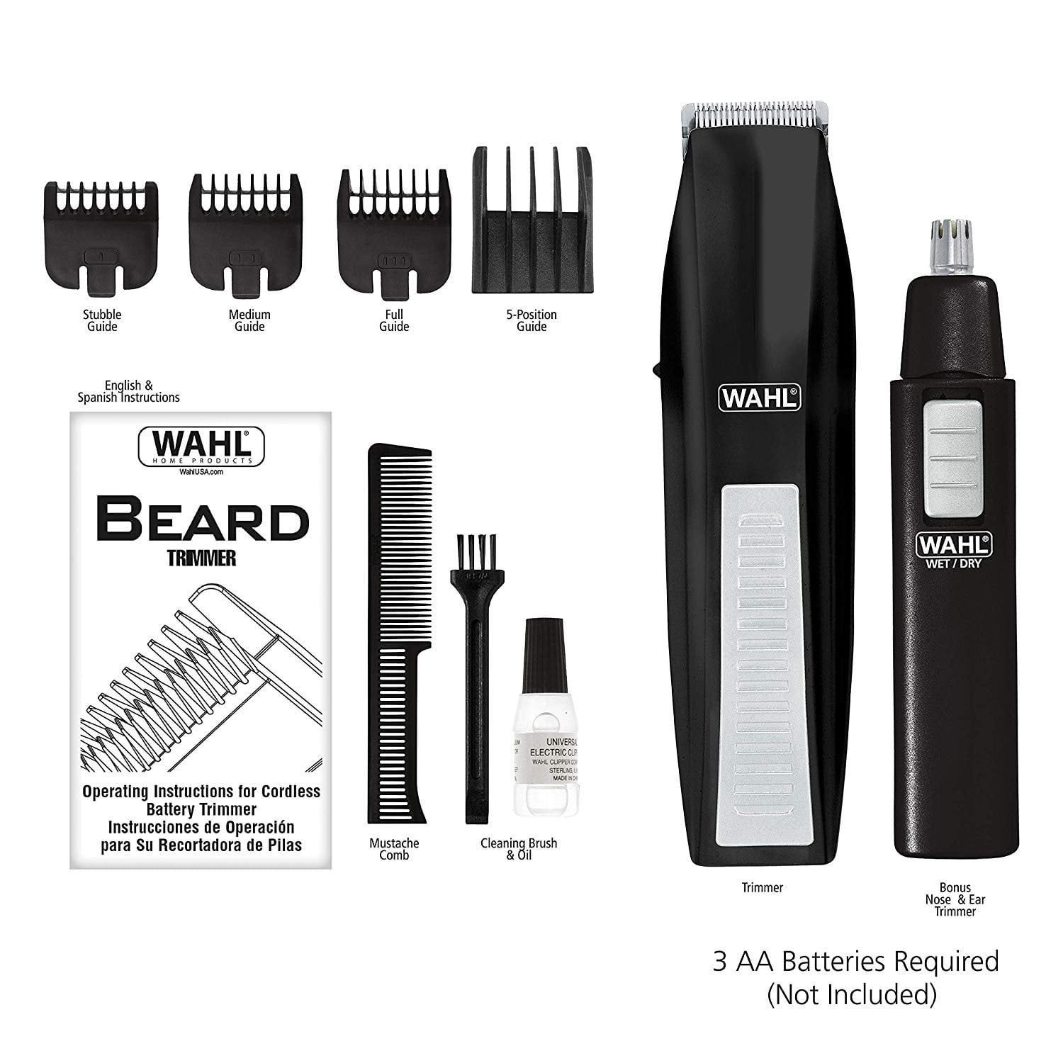 wahl 5537n attachments