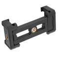 thumbnail image 2 of Phone Holder with Flash Shoe Mobile Phone Holder Portable Double Hole E-type Clamp, 2 of 5