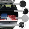 thumbnail image 6 of Qpednta Machine Washable Trunk Mat 29"x39" Red Snowman Cargo Liner, Non-Slip Polyester Carpet Stain Resistant Dustproof Vehicle Interior Accessories Rear Cargo Protector Fits SUV Sedan Truck, 6 of 7