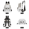 thumbnail image 4 of FORMRS Mini Backpack Purse for Women Travel Daypack Casual Shoulder Bag, White Cat, 4 of 7