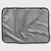 Liberator Fascinator Throw - Moisture-proof Sensual Blanket, Mini Size, Microvelvet Grey