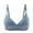 Light Blue Everyday Bra, variant on HAPIMO Women's Plus Size Everyday Bra Elderly Lifting Bra Comfy Underwear Wireless Brassiere Solid Color Trendy Lady Lingerie Beige L