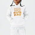 thumbnail image 3 of Povozer Girls Fleece Pullover Hoodies Sweatshirt Hoodies for Boys Girl Sweatshirt Casual Girl Hoodie Pullover Hoodie Sweatshirt Hoodie Suitable For Girls,Size 8-10 Years,White, 3 of 4