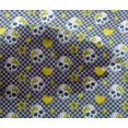 thumbnail image 4 of oneOone Viscose Chiffon Yellow Fabric Skull Sewing Craft Projects Fabric Prints By Yard 42 Inch Wide, 4 of 4