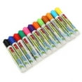 thumbnail image 3 of Chalk Markers, Easy Wipe Chalkboard Markers Chalk with 12 Colors for Marking, 3 of 7