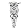 thumbnail image 3 of Womens White Gold Filled Cz Round Ring, 3 of 4