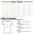 thumbnail image 3 of Mrat Tunic Tops Short Sleeve Round-Neck Blouses & Shirts Fashion Ladies Summer Round-Neck Print Casual T-shirt Blouse Cowl Neck Tops For Female, 3 of 8