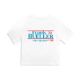 thumbnail image 4 of Ferris Bueller 2024 President Women's Boxy Cropped T-Shirt Casual Graphic Tee, 4 of 6