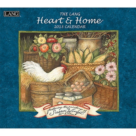 LANG "Heart & Home" 2013 Wall Calendar