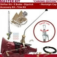 thumbnail image 1 of American Shifter  TH400 Shifter Kit 16 in. E Brake Cable Clevis Trim Kit Dipstick for CF638, 1 of 1