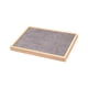 thumbnail image 4 of Organizador de bandeja de joyería plana de madera, soporte de exhibición de joyería resistente para armario, Estilo F, 4 of 9