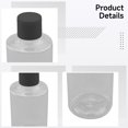 thumbnail image 3 of 24 Pack 5oz Travel Squeeze Bottles, 150ml Flip Top Leak Proof Containers for Shampoo, Lotion, Toiletries - Clear PET with Black Caps, 3 of 5