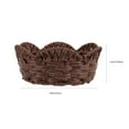 thumbnail image 2 of UPOUART Rustic Plum Blossom Rattan Fruit Basket for Kitchen Countertop Decorative Storage and Organizer, 2 of 8