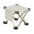 thumbnail image 4 of koolsoo Tabouret de Camping Pliant Confortable Repose-Pieds Robuste pour Randonnée Camping en Plein Air 28cmx28cmx23cm, 4 of 9