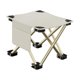 thumbnail image 4 of Taburete plegable para acampar, resistente y reclinable, con bolsillo lateral, pequeño y plegable. 28cmx28cmx23cm, 4 of 9