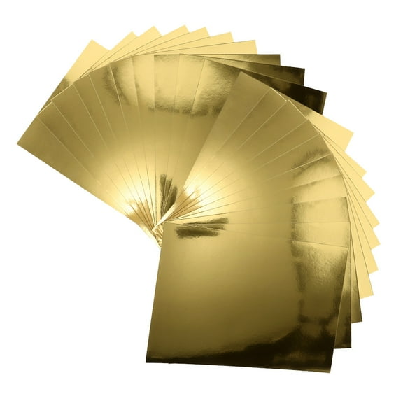 WRITWAA Scrapbooking Paper Mirror Paper Metallic Cardstock 5 Packs for Crafts and Projects