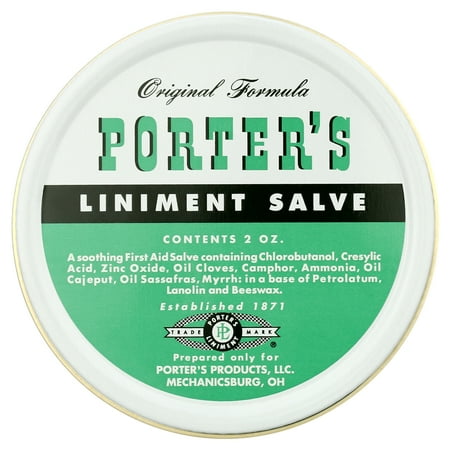Original Formula Porters Liniment Salve 2 oz, Pack of 1