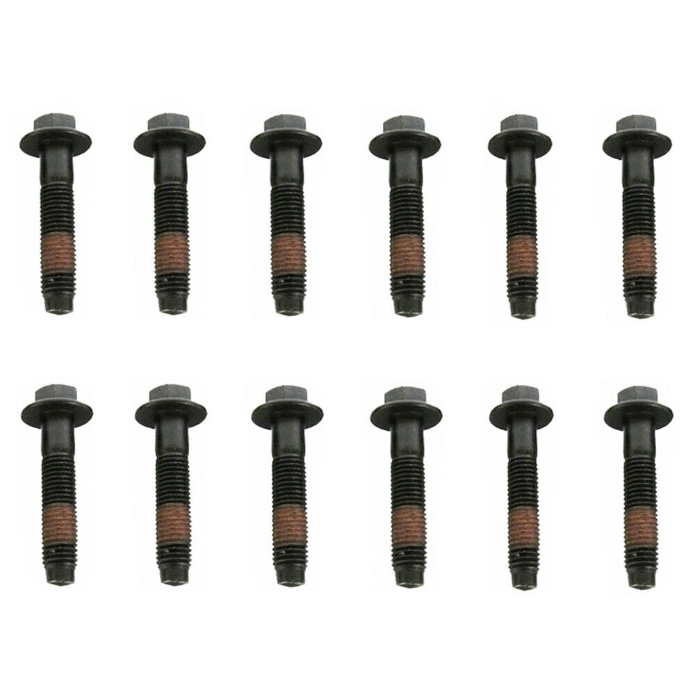 12 X New Exhaust Manifold Bolts For Dodge Ram 1500 Jeep Grand Cherokee ...