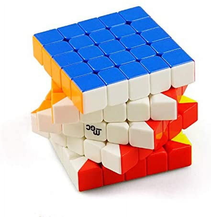 Oostifun OJIN Yongjun YJ MGC5 5x5 M Cube YJ MGC 5 5x5x5 Kubus Puzzel MGC M Puzzel Kubus Gladde Puzzel Met Een Kubus Statief (Multi Color