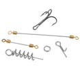 thumbnail image 3 of Fishing Treble Hooks, Fishing Hooks Convenient   Diversified  For Saltwater For Freshwater, 3 of 8