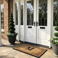 thumbnail image 4 of A1 Home Collections Natural Coir & Rubber Door Mat, Long-Lasting Entrance Doormats for Front Door, Thick & Non-Slip Durable Outdoor Entry Mat 30" x 48", 4 of 7