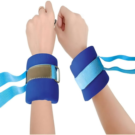 XIRQI Medical Bed Wrist & Ankle Restraints Limb Holders,Soft Sponge Material Hand & Leg Restraint Kit for Patient & Elderly