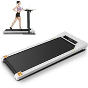 Walking Pad Treadmill Under Desk Treadmills for Home,Smart App Remote Control 2.5HP Electric Jogging Running Machine with LED Display