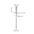 thumbnail image 2 of Uxcell 4mm Diameter 10mm Grip Length Silver Tone Aluminum Blind Rivets 120 Pack, 2 of 4