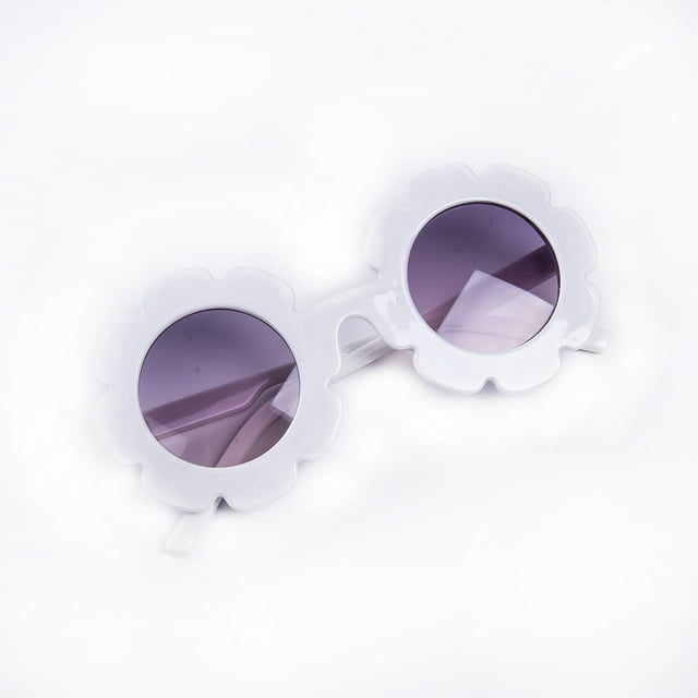 Lunettes Rétro Vintage Unisexes pour Enfants, Lunettes de Soleil Aviateur à Verres Miroir