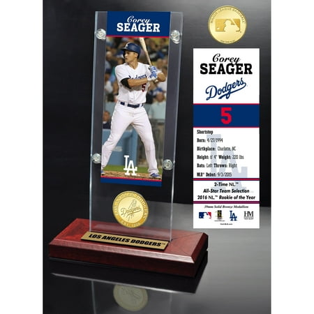 Corey Seager Los Angeles Dodgers Highland Mint 9