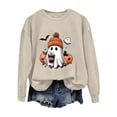 thumbnail image 1 of WZXFASHION Chandail à Capuchon Sans Capuche pour Femmes, Mode Décontractée, Imprimé, Col Rond, Soldes Aujourd'hui, Liquidation, Molleton, Chandail à Capuchon à Fermeture Éclair, 1 of 4