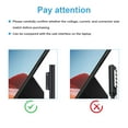 thumbnail image 4 of For Surface Book 2 Charger 102W 15V 6.33A Surface Laptop Power Supply Compatible with Microsoft Surface Book 2/3 Surface Laptop 2/3 Surface Pro 7 DC Cable 3.94ft with USB 5V 1.5A, 4 of 12