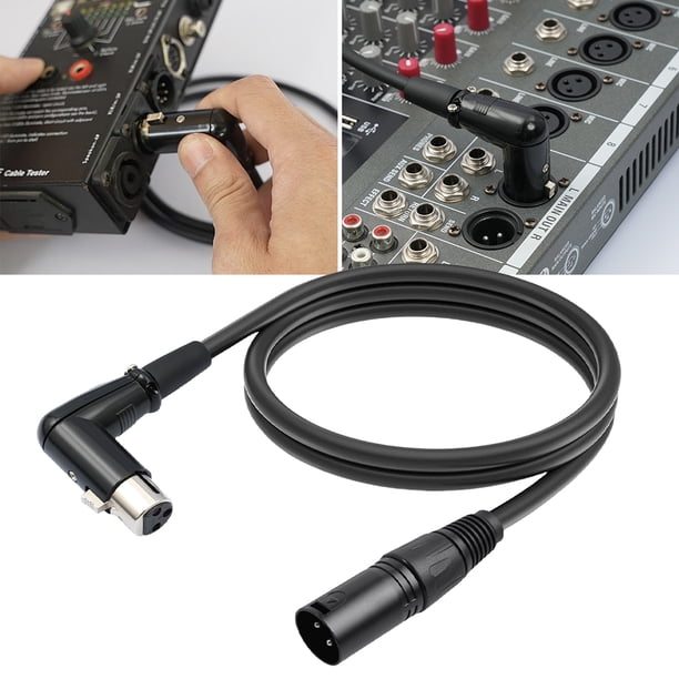 Cable XLR 0 3/1/2/3/5/10M para Amplificador Mezclador Micrófono Estudio Grabación Altavoz