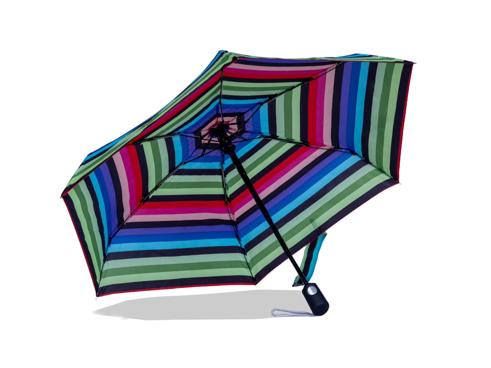 Totes Mini Folding Umbrella With Sun Protection