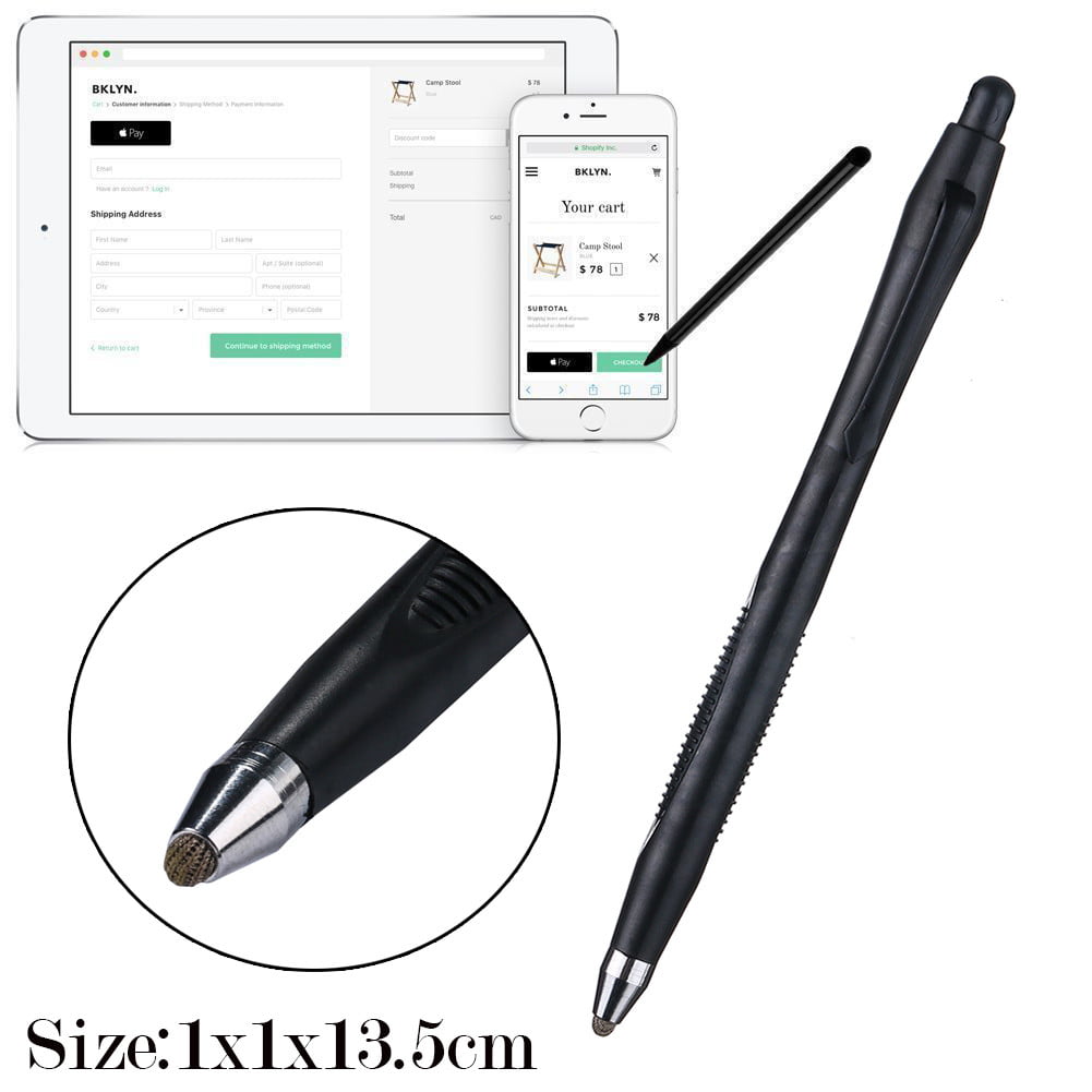 2x Sensitive Touch Screen Pen Stylus Universal For Tablet iPhone iPad Samsung PC 