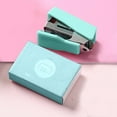 thumbnail image 5 of Iumwxz Macaroon Mini Stapler Set Stapler Fresh Style Metal Binder Small Office Study Stapler Learning Supplies Office Supplies Compact Portable Alloy 1.53 X 1.06 X 0.59 In, 5 of 5