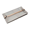 thumbnail image 6 of Household Essentials 4 Pocket Wide Organizer with Hangbar, Silver, 6 of 7