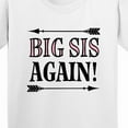 thumbnail image 4 of Inktastic Big Sis Again Sister Announcement Youth T-Shirt, 4 of 5