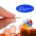 thumbnail image 7 of GSE Orange Bingo Chips, 1,000 Pieces 3/4-Inch High-Contrast Transparent Counting Chips for Bingo Games, Parties, 7 of 7