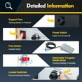 thumbnail image 5 of 600W Jewelry Welding Pulse Spot Welder Electric Soldering Machine Gold/Silver 80A, 5 of 12