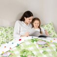 thumbnail image 5 of Feelyou Lucky Gnome Full Size Comforter Sets, Seasonal Spring Holiday Bedding Sets, 3pcs, 5 of 8