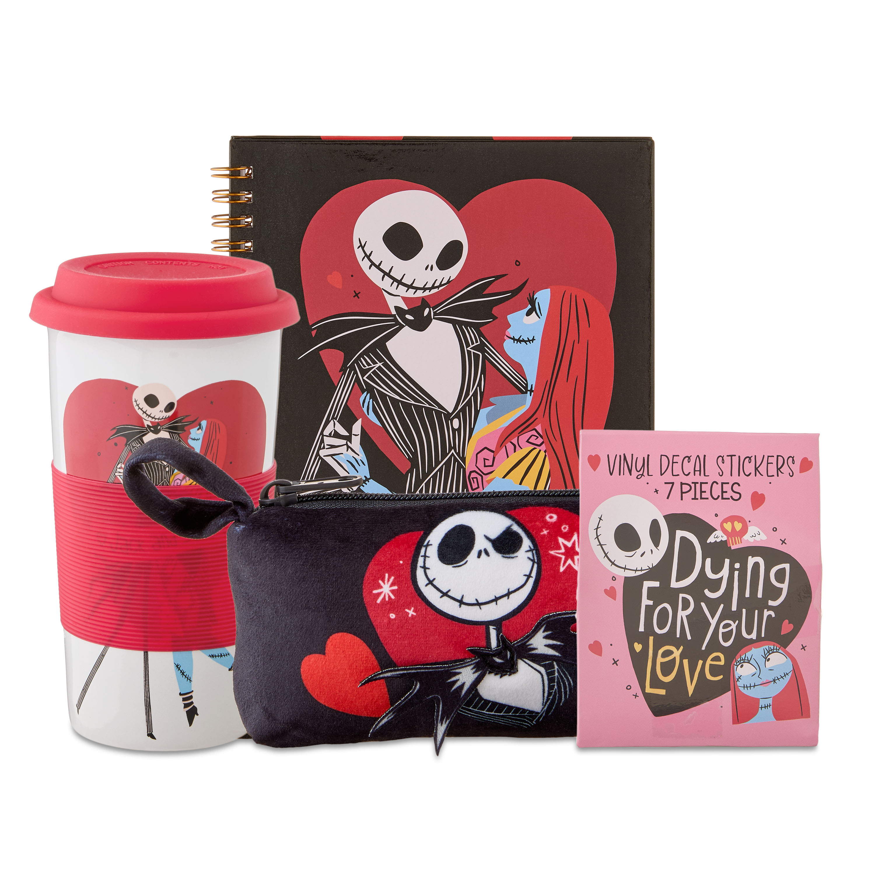 Nightmare before Christmas Heart Box Valentines Gift Set