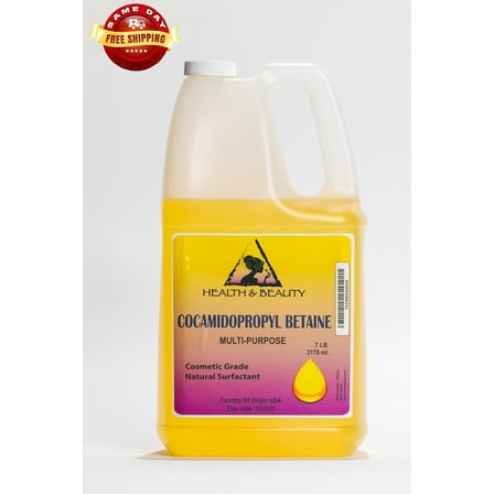 Cocamidopropyl Betaine Coco Betaine Natural Surfactant Liquid 100% Pure 7 Lb