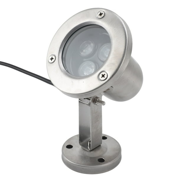 Luz De Estanque, Acero Inoxidable LED De 3W IP68 Luces De La Fuente Sumergibles Impermeables Con El Foco De Atención Con Efecto De Iluminación Suave Y Brillante Y Ahorro De